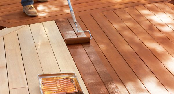 Износостойкая краска по дереву для наружных работ