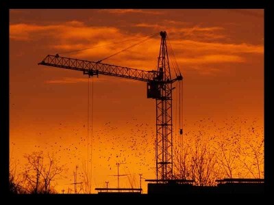 Девятиэтажный жилой дом из кирпича