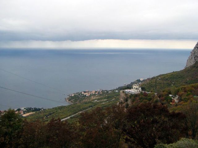 Вид с байдарских ворот