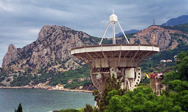 Кацивели, радиотелескоп РТ-22 ФИАН
