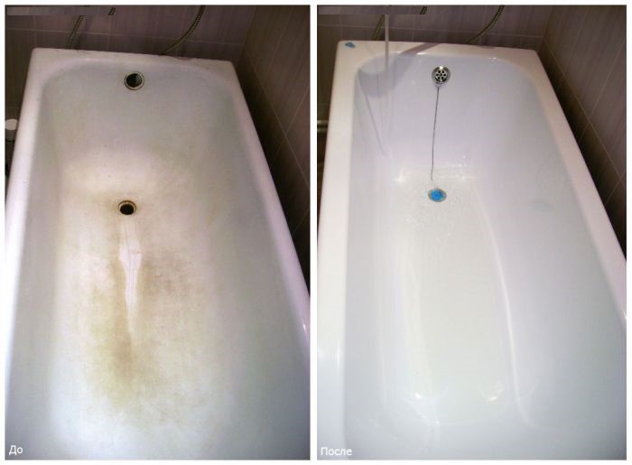 Как покрыть акрилом старую ванну