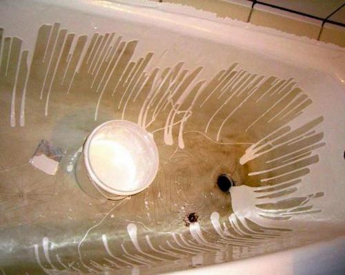 Реконструкция ванны жидким акрилом