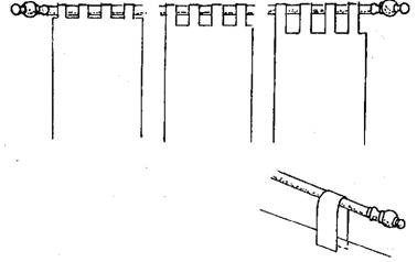 Шторы на петлях: как сшить своими руками