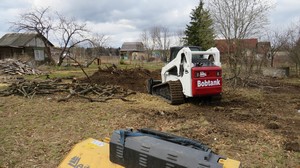 Bobtank – очистка, культивация, выравнивание участка спецтехникой