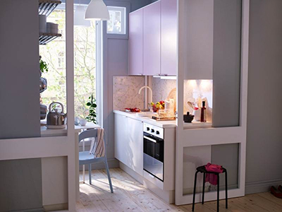 Дизайн интерьера маленькой кухни 