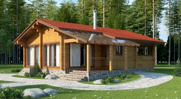 Дома из брусов