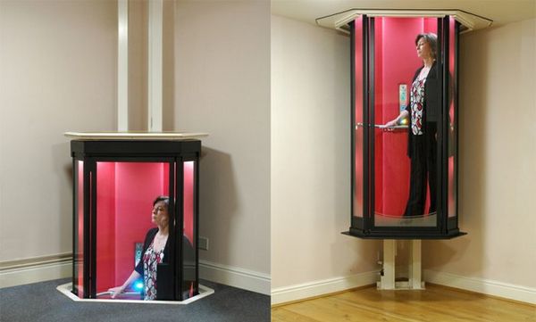 Домашний лифт для загородного особняка