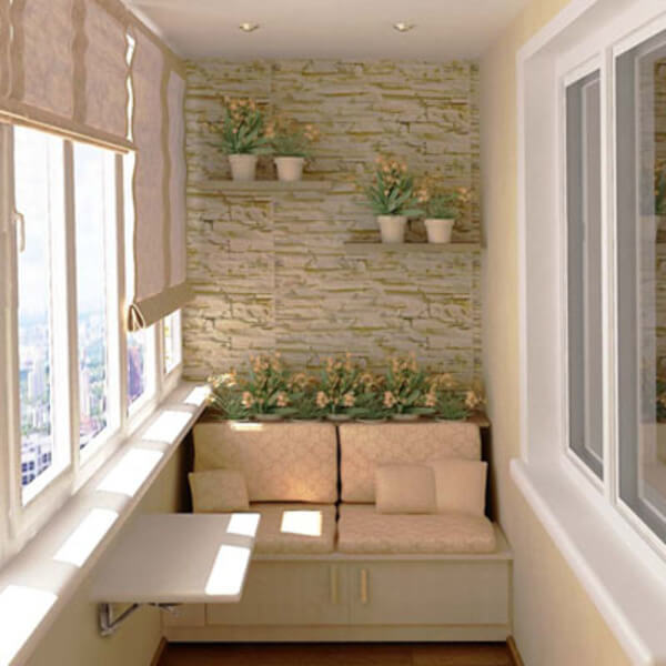 Отделка и ремонт балкона под ключ в Москве