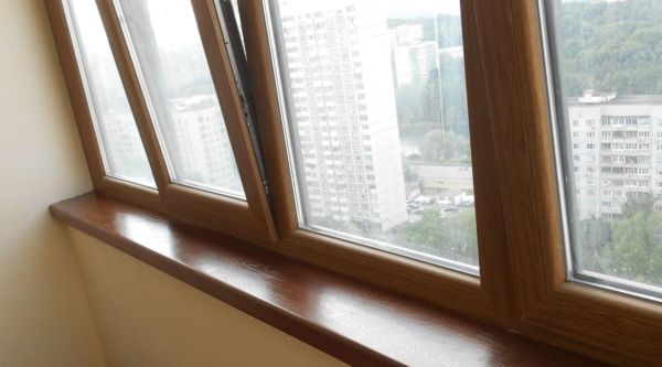 Подоконники из дуба