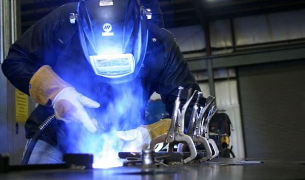 Полуавтоматическая сварка