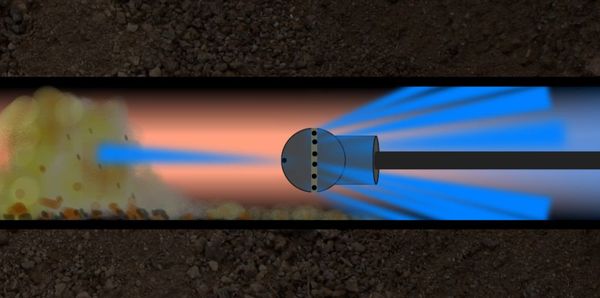 Промывка канализации гидродинамическим способом