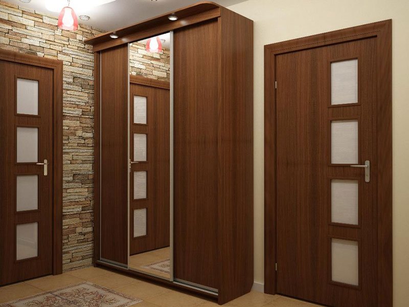 Шкаф купе в маленькую прихожую