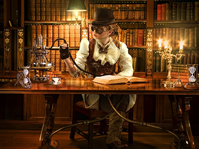 Стимпанк в интерьере