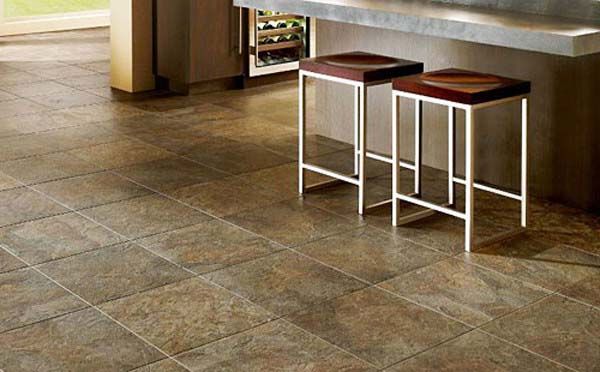 Виниловая плитка для пола