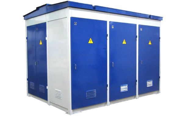 Внутрицеховые комплектные трансформаторные подстанции