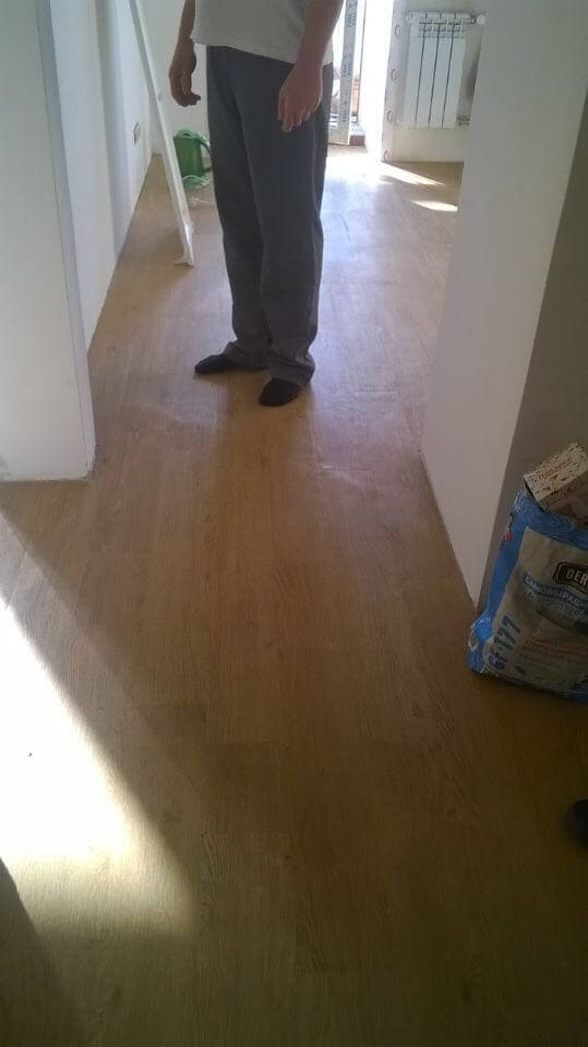 Бугры под ПВХ плиткой