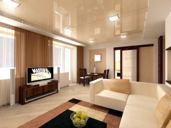 Натяжной потолок как решения для дома и офиса