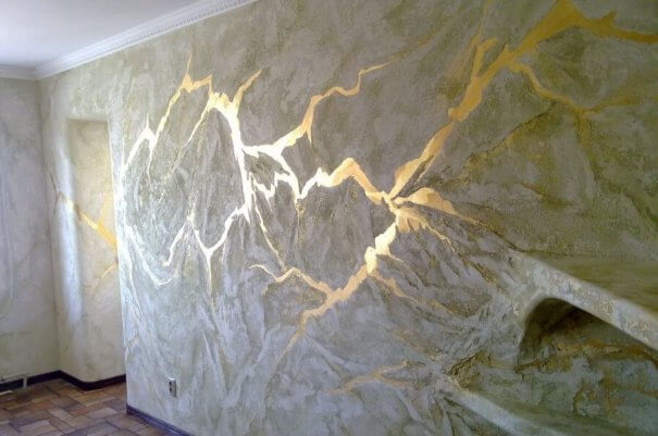 Отделочные работы: как наносить венецианскую штукатурку