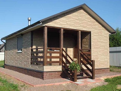 Баня из кирпича своими руками