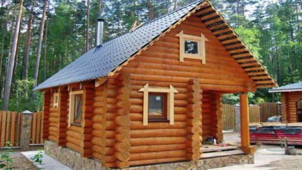 Деревянная баня: материалы, аксессуары и отделка