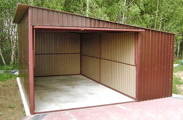 Как сделать металлический гараж? 