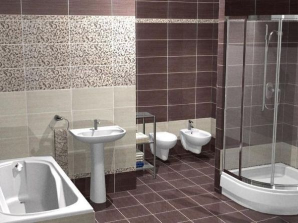 Керамическая плитка – наилучший материал для облицовки ванной комнаты