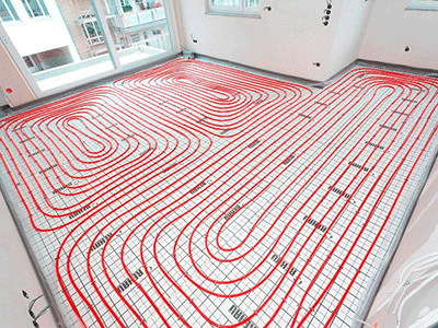 Монтаж системы теплых полов