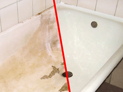 Реставрация чугунной ванны