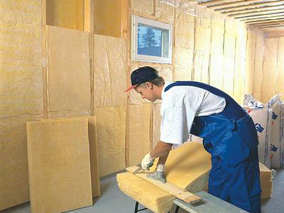 Внутренняя теплоизоляция стен