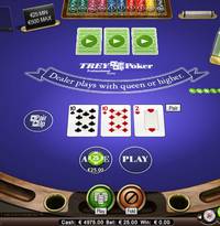 Трёхкарточный покер: правила и стратегия