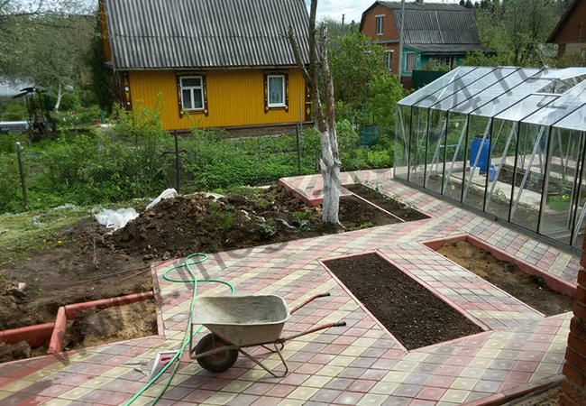 Бетоны и растворы. Гарцовка под тротуарную плитку