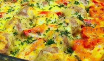 Картошка с фаршем в духовке