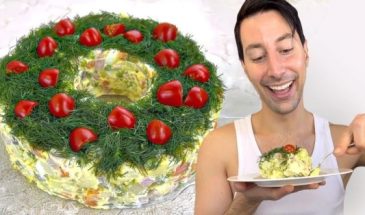 Оливье с уксусом по-итальянски