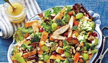 Салат с курочкой и брокколи – рецепт от которого вы никогда не поправитесь