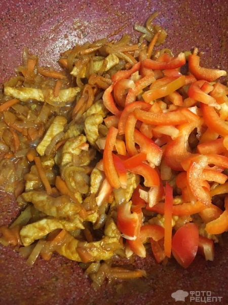 Рецепт: Макароны из полбы с овощами и томатным крем-соусом на масле ГХИ - За 15 минут