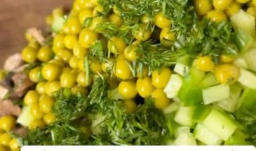 Постный «Оливье»: рецепт любимого салата с новым вкусом