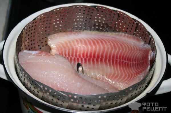 Рецепт: Рыба под маринадом — Нежная и диетическая