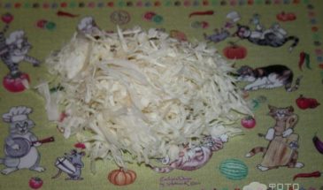 Рецепт: Салат из корнеплодов — С молодой капустой