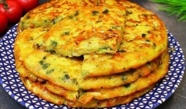 Лепешки из капусты на сковороде