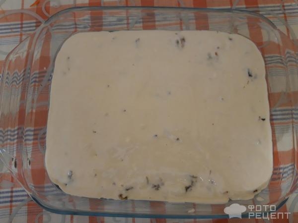 Рецепт: Пирог с картофелем и грибами - Сытный и вкусный пирог для всей семьи!