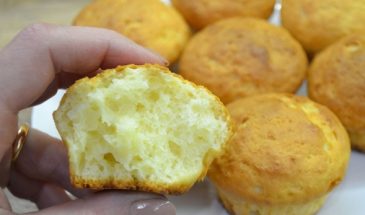 Творожные кексы на скорую руку. Много пробовала рецептов, но этот самый лучший: быстро и вкусно