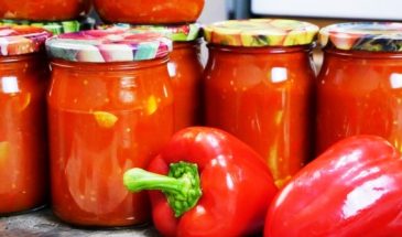 Вкусное лечо на зиму: съедается моментально. Моя любимая заготовка