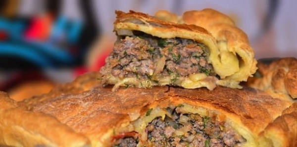 Пирог с мясом
