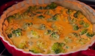 Пирог с лососем и брокколи: как быстро приготовить вкусное блюдо