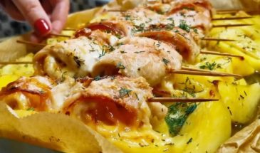 Вкусно так, что пальчики оближешь: рецепт картофельной запеканки с куриными рулетиками