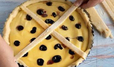 Сладкий пирог с вишней и кремом: рецепт вкуснейшего лакомства