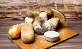 Блюда из белого гриба