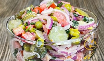 Рецепт легендарного салата «Зевс». В нашей семье его готовят на все праздники