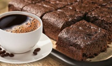 Кофейный пирог на воде