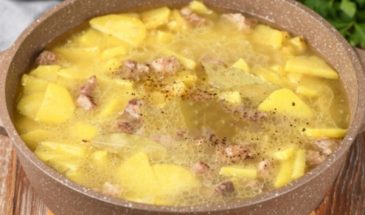 Тушеная картошка с мясом. Как приготовить её очень вкусно